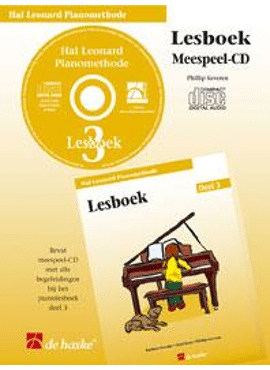 Hal Leonard Pianomethode Lesboek 3 (CD)